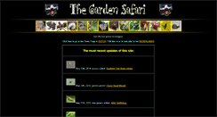 Desktop Screenshot of gardensafari.nl