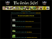 Tablet Screenshot of gardensafari.nl